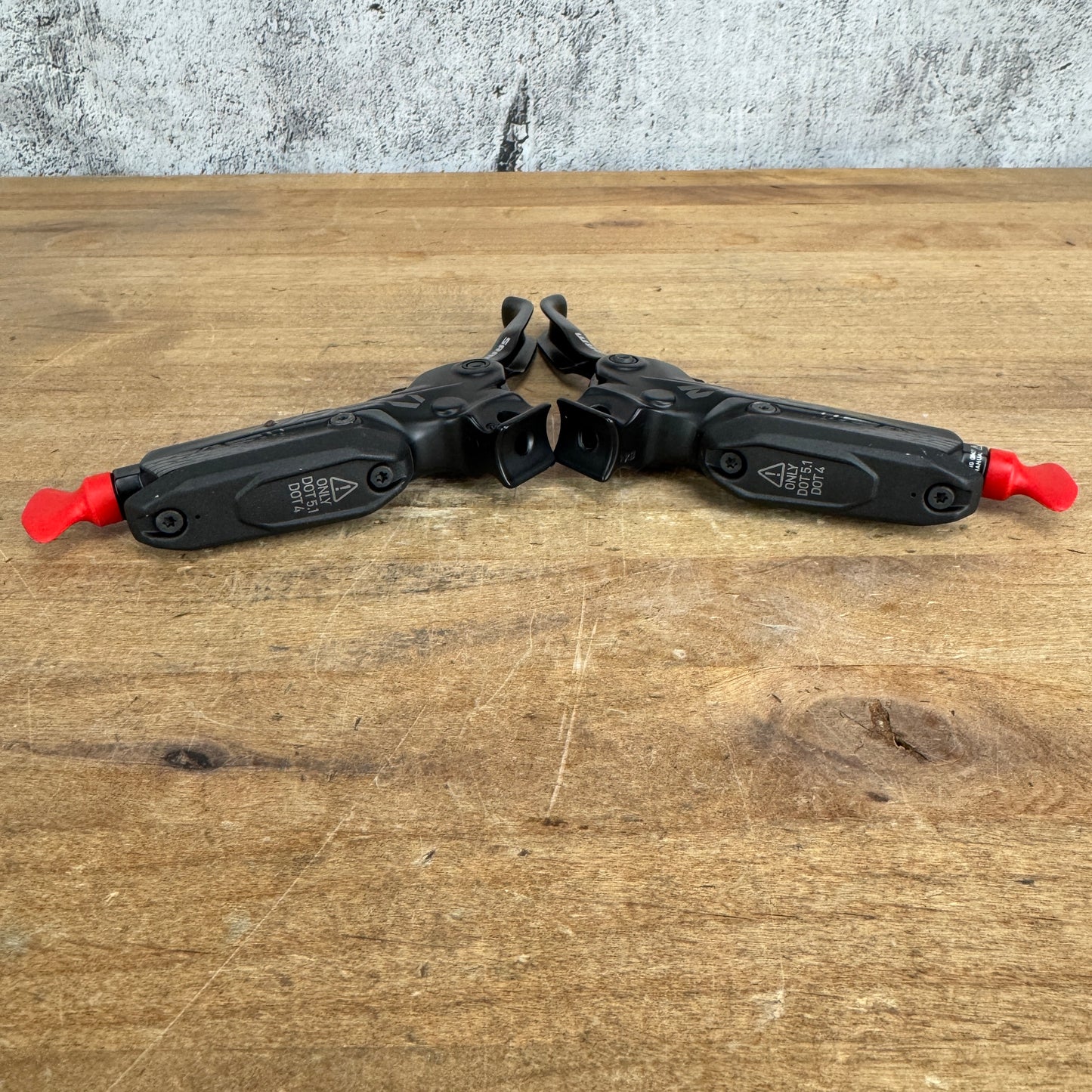 Light Wear SRAM Code R Hydraulic Disc Brake Mountain Bike Levers 255g