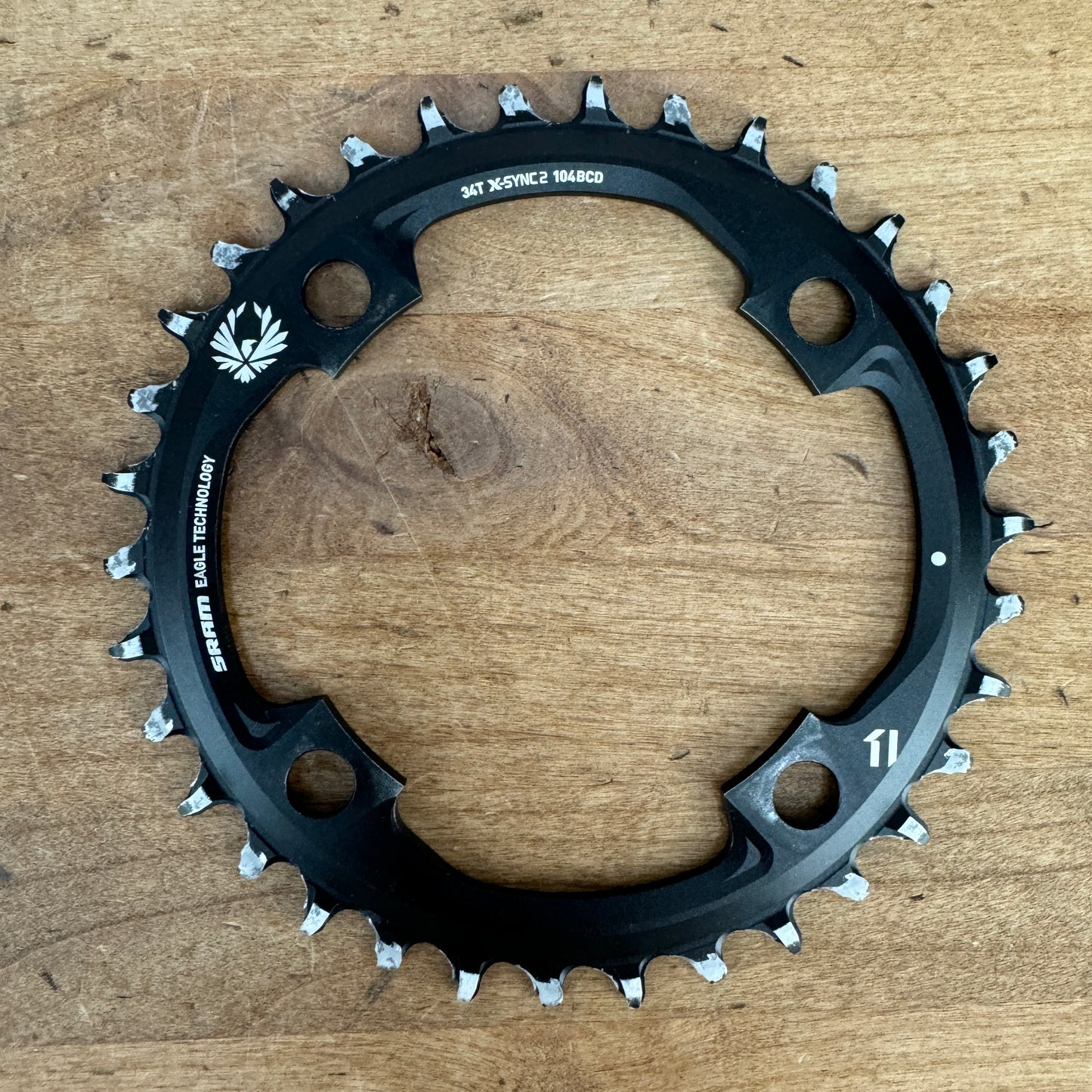 SRAM Eagle X-Sync 2 4-Bolt 104 BCD 1x 12-Speed Mountain Bike Chainring 50g