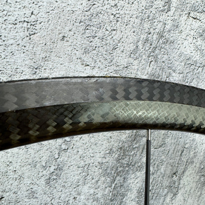 752g!!! AX-Lightness Select Extralite SP-2 EIE Spokes Tubular Rim Brake Wheelset