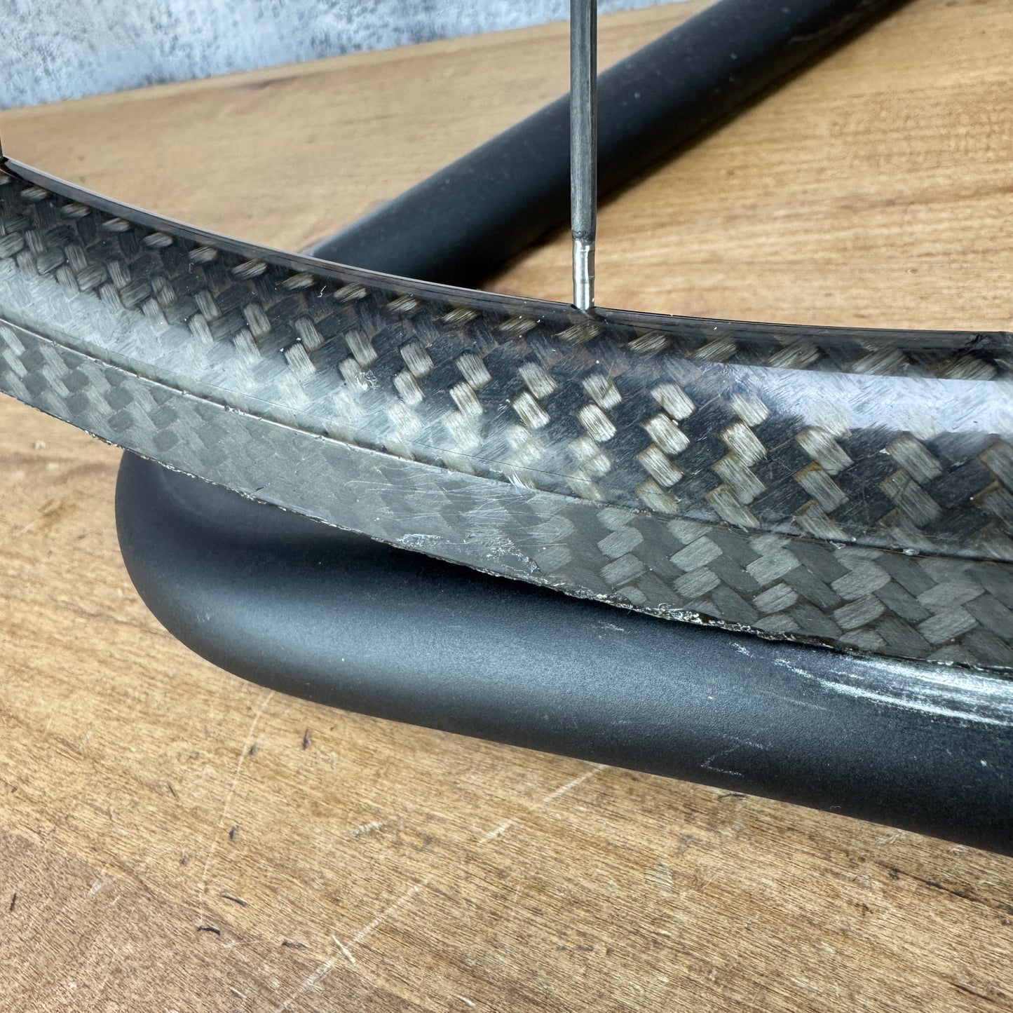 752g!!! AX-Lightness Select Extralite SP-2 EIE Spokes Tubular Rim Brake Wheelset