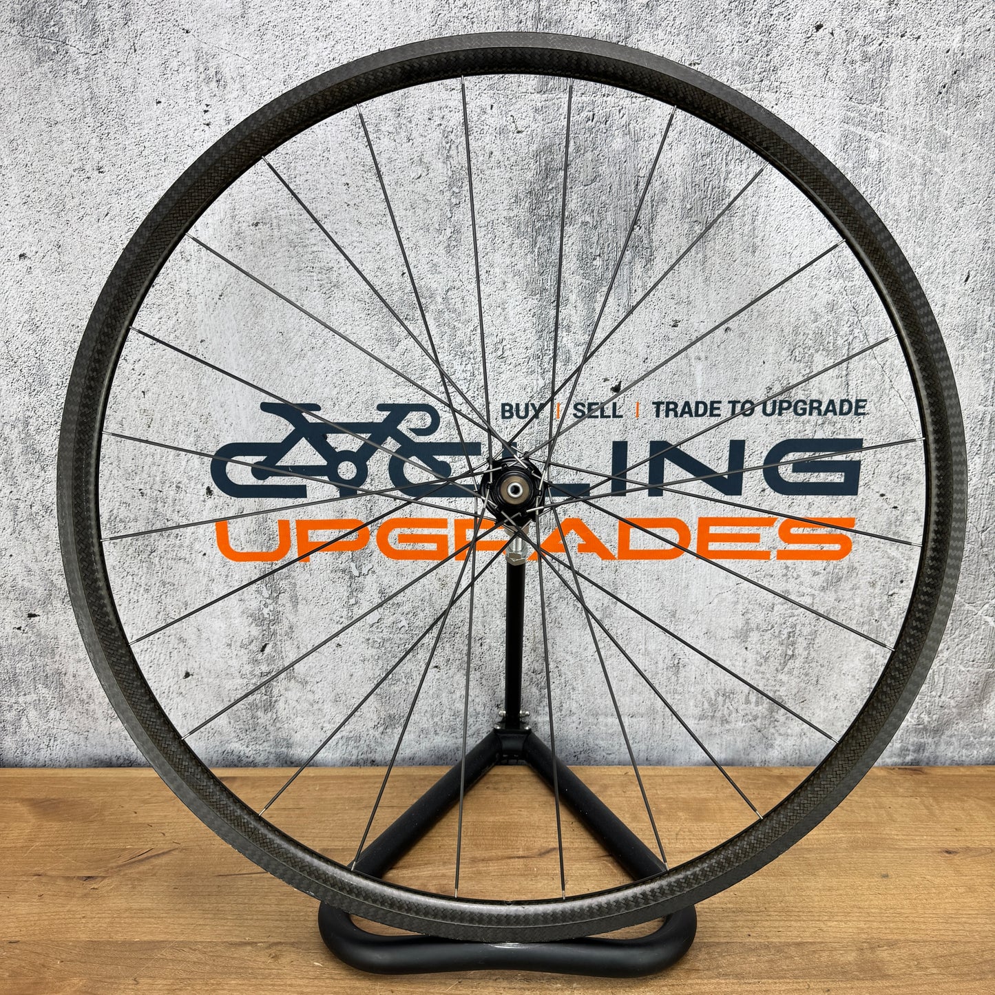 752g!!! AX-Lightness Select Extralite SP-2 EIE Spokes Tubular Rim Brake Wheelset