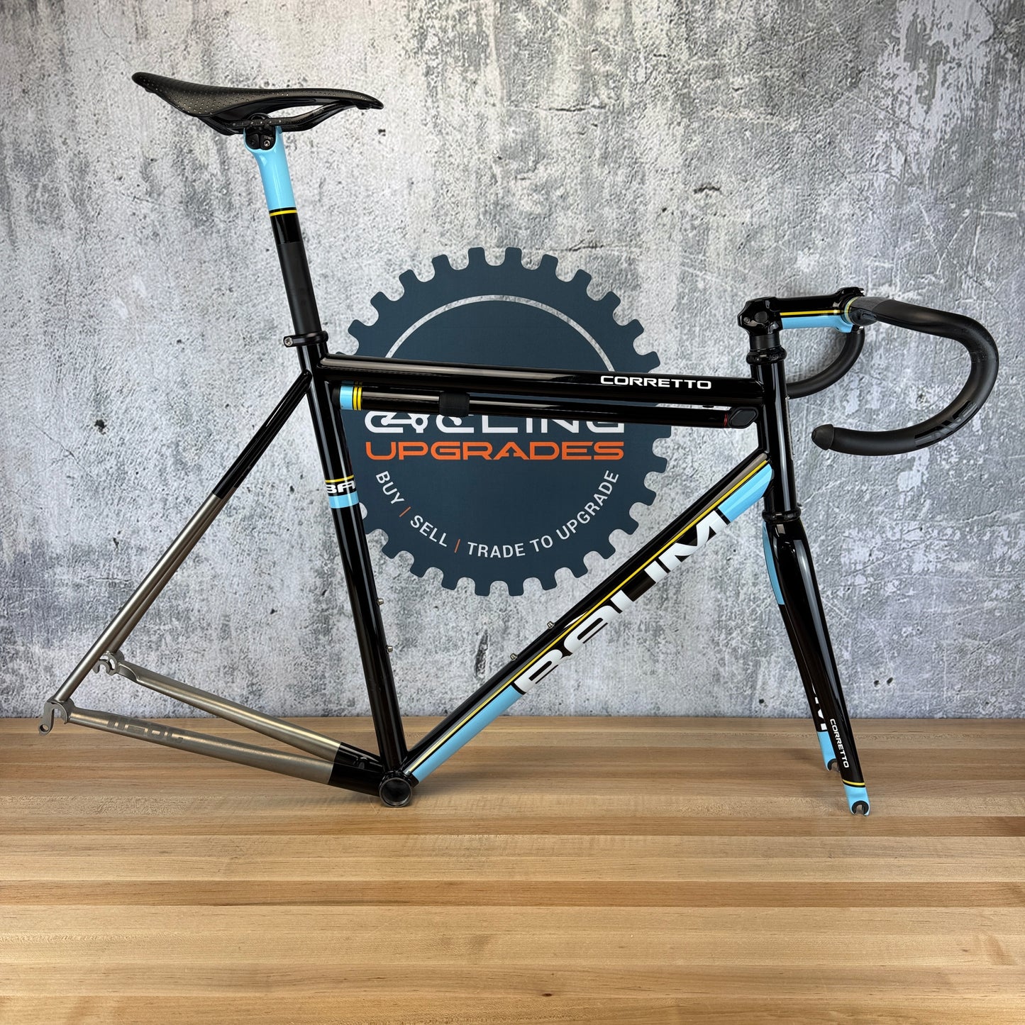 Low Mile! 2018 Baum Corretto 55cm Rim Brake Titanium Frameset 700c Chris King