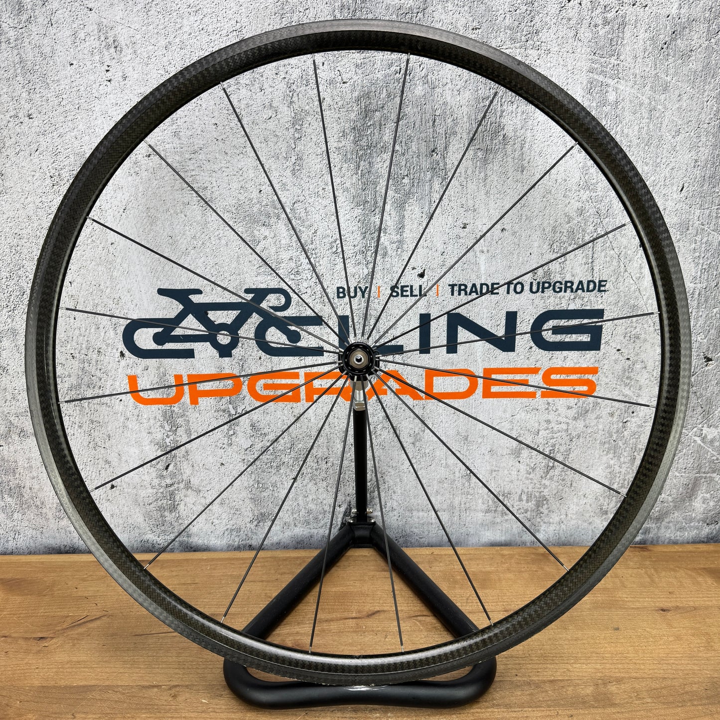 752g!!! AX-Lightness Select Extralite SP-2 EIE Spokes Tubular Rim Brake Wheelset