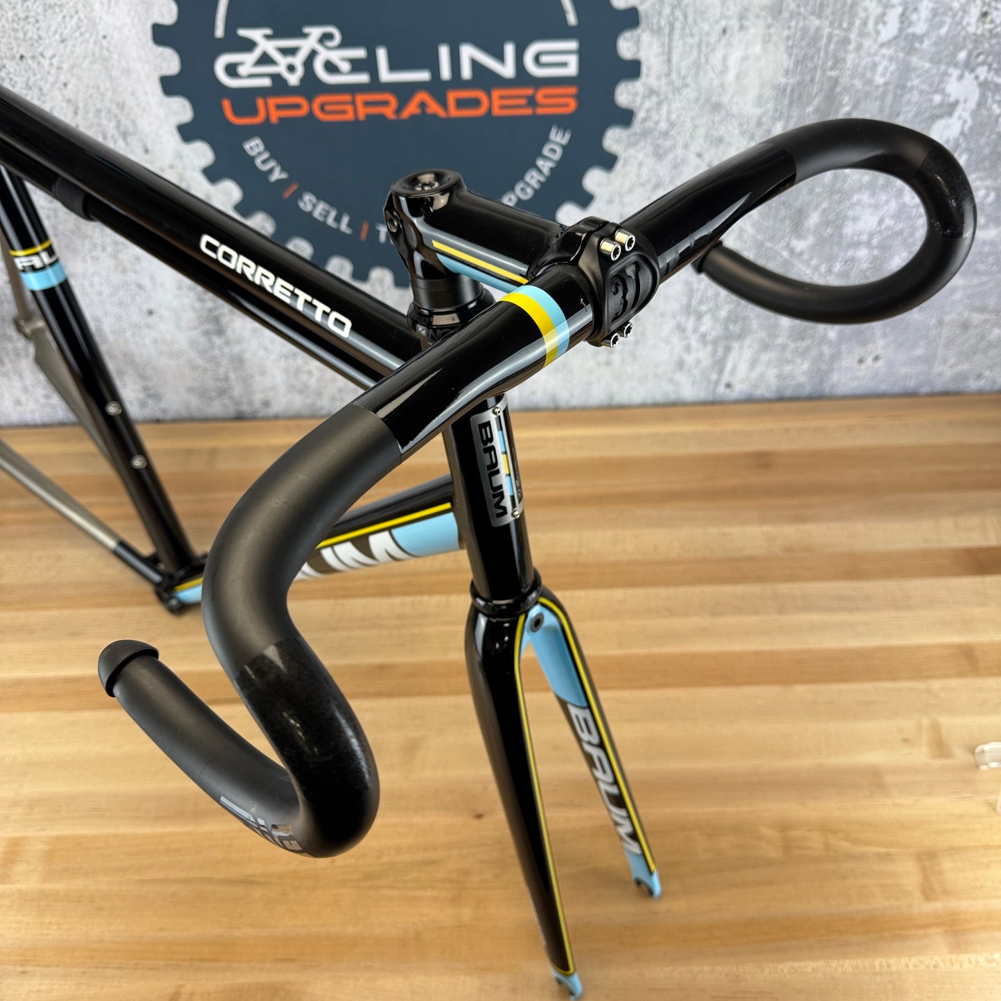 Low Mile! 2018 Baum Corretto 55cm Rim Brake Titanium Frameset 700c Chris King