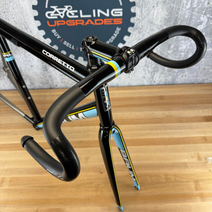 Low Mile! 2018 Baum Corretto 55cm Rim Brake Titanium Frameset 700c Chris King