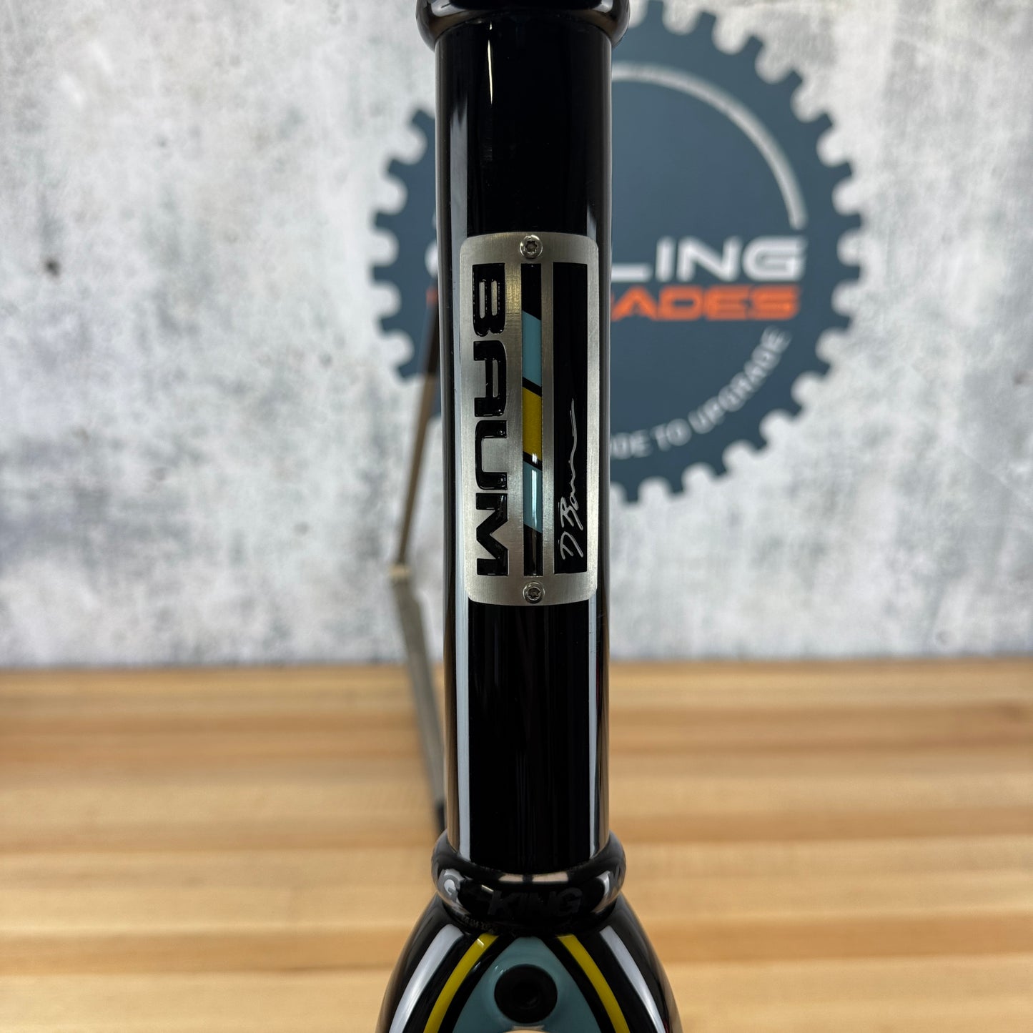 Low Mile! 2018 Baum Corretto 55cm Rim Brake Titanium Frameset 700c Chris King