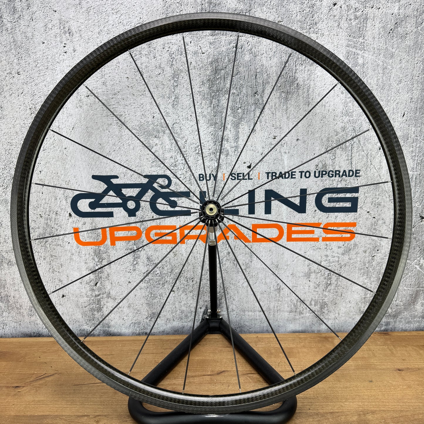 752g!!! AX-Lightness Select Extralite SP-2 EIE Spokes Tubular Rim Brake Wheelset