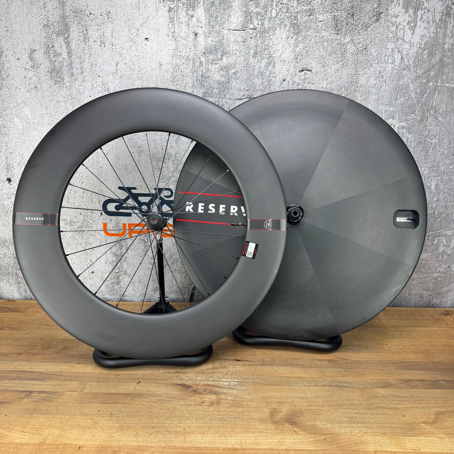 Reserve 99|Disc Turbulent Aero Carbon Tubeless TT/Tri Disc Wheelset 700c 2097g