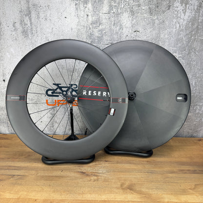 Reserve 99|Disc Turbulent Aero Carbon Tubeless TT/Tri Disc Wheelset 700c 2097g