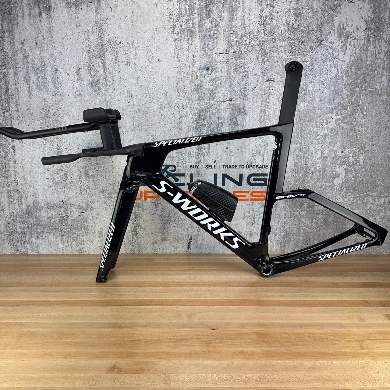 2023 Specialized S-Works Shiv TT Large Carbon Disc Frameset Module 700c