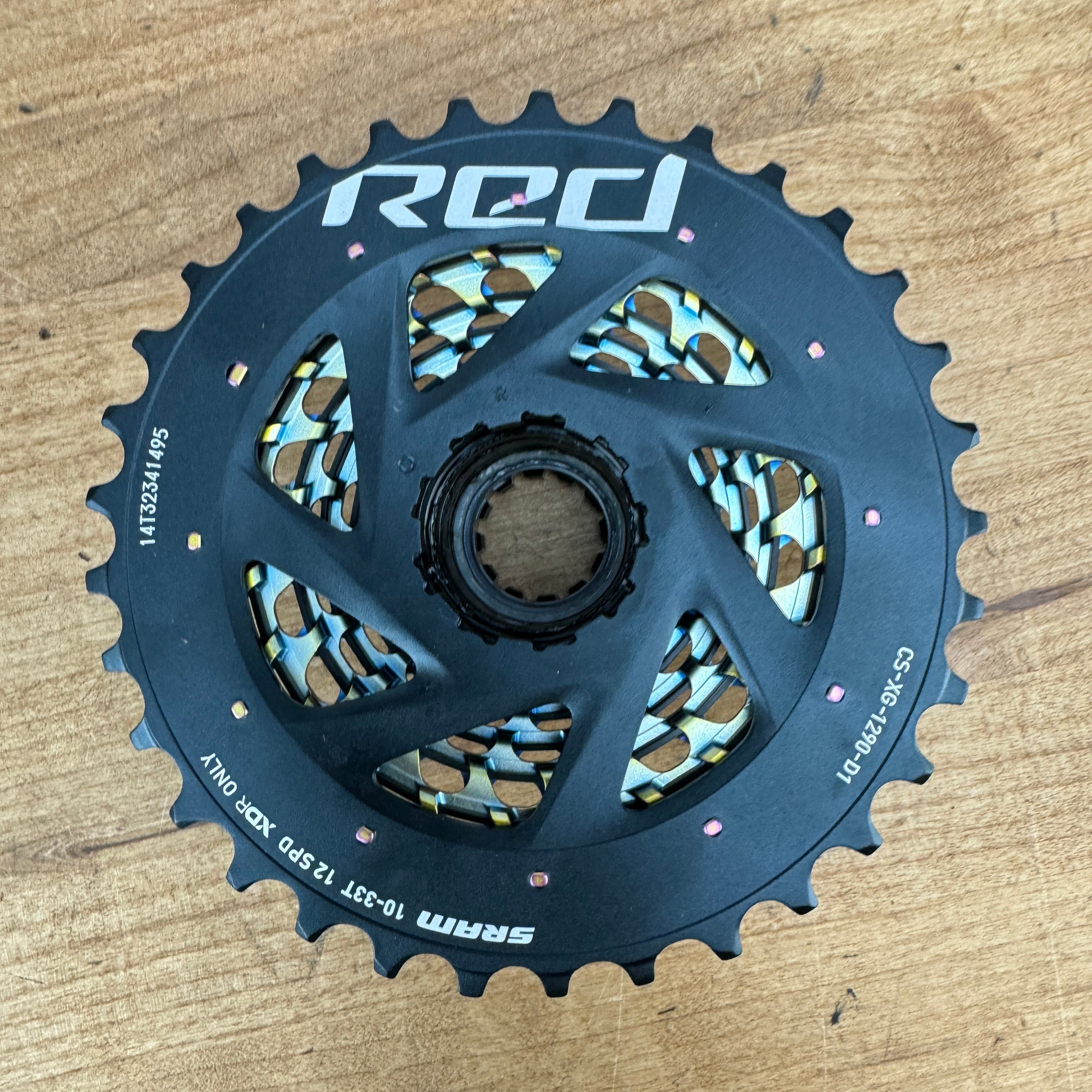 SRAM Force AXS スプロケット　10-33T SRAM force axs 10-33t 12速カセットスプロケット SRAM force axs 10