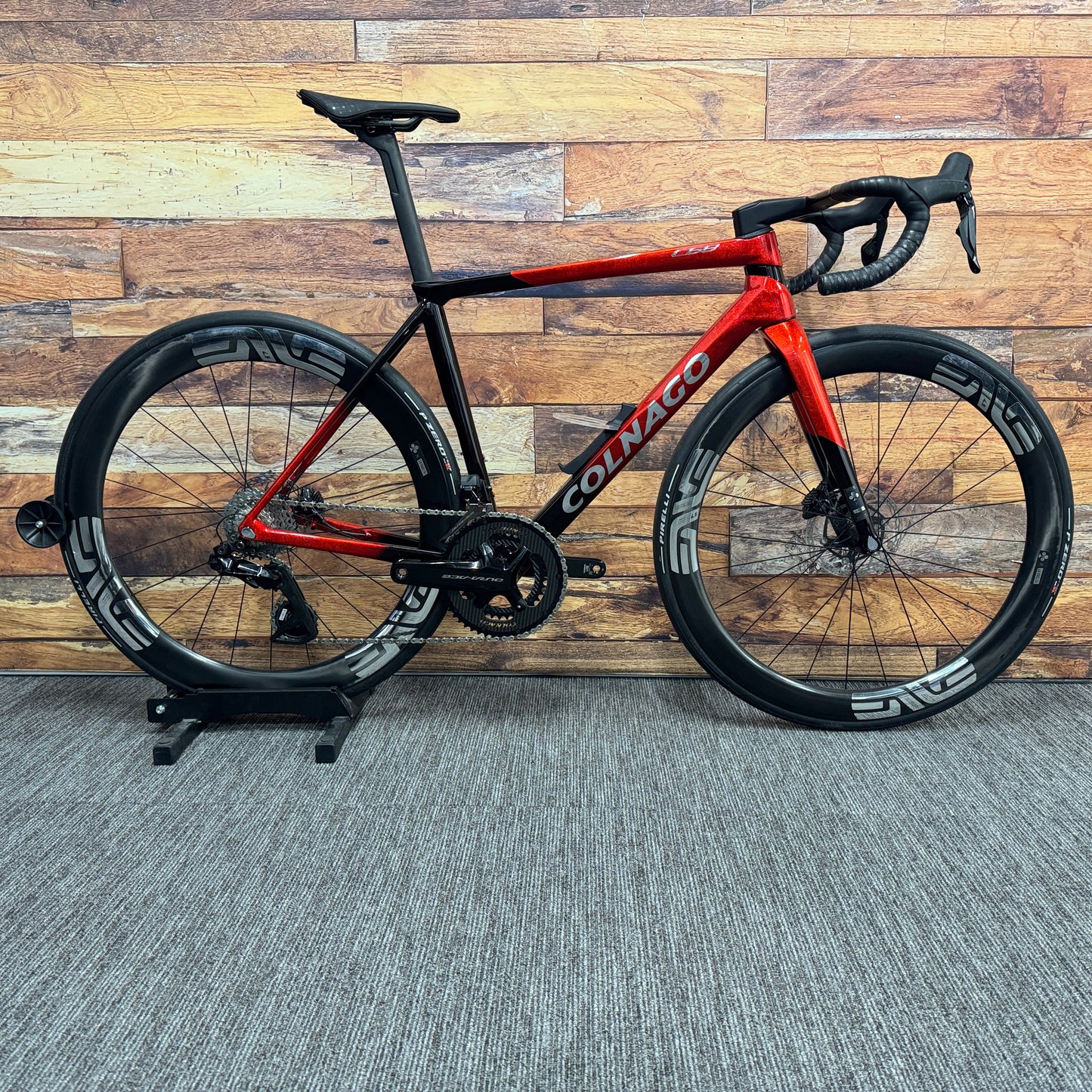 2025 Colnago C68 Rossa Vuelta Limited Edition #1 of 90 Collector's Road Bike Enve 4.5