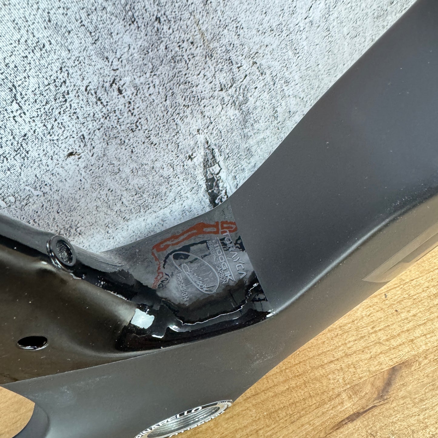 New! Pinarello Dogma F BoB Size 55 (55.7cm) Carbon Rim Brake Frameset w/ Bar & Stem