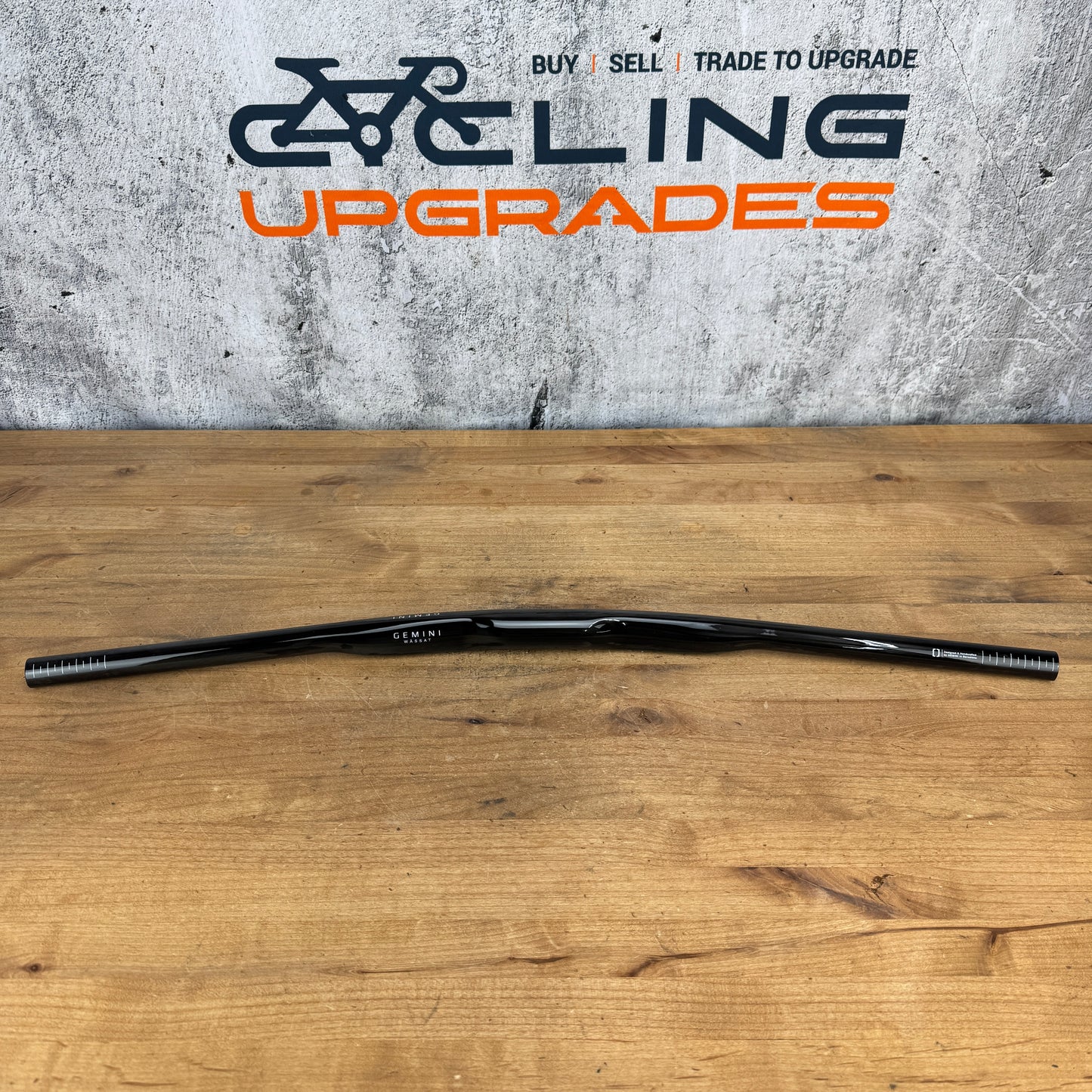 New! Gemini Wassat Lightweight 760mm Gloss Carbon XC Mountain Bike Handlebar 99g