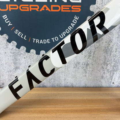 Low Mile! Factor One Nimbus Grey 54cm Aero Road Bike Frameset 2884g