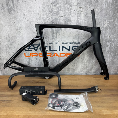 New! Pinarello Dogma F BoB Size 55 (55.7cm) Carbon Rim Brake Frameset w/ Bar & Stem