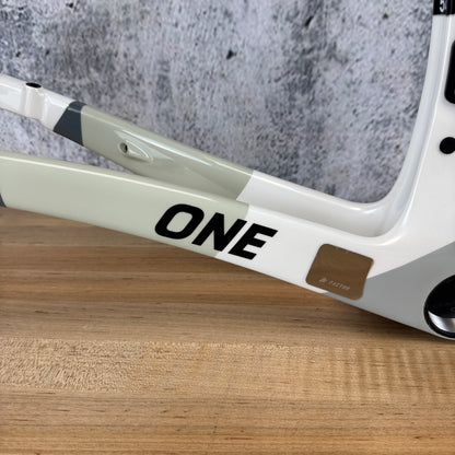 Low Mile! Factor One Nimbus Grey 54cm Aero Road Bike Frameset 2884g