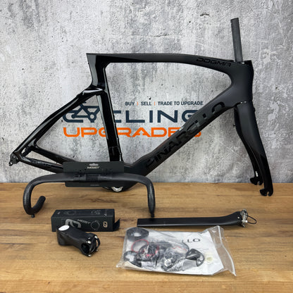 New! Pinarello Dogma F BoB Size 56 (56.6cm) Carbon Rim Brake Frameset w/ Bar & Stem