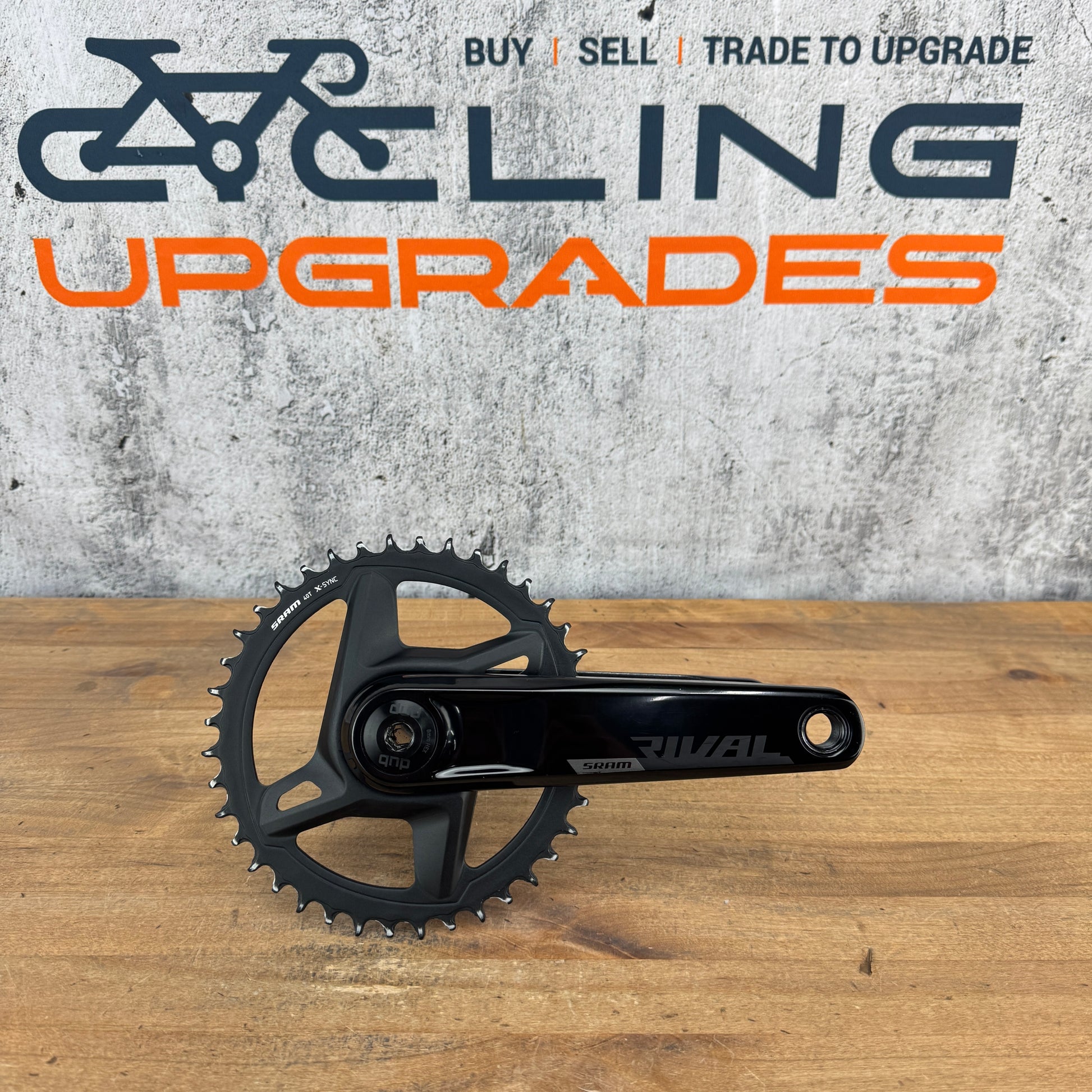 Low Mile! SRAM Rival AXS 170mm 1x 12-Speed 40T DUB Wide Alloy Bike 
