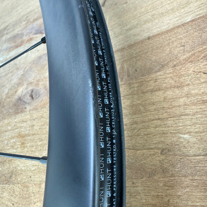 Hunt Aerodynamicist 34 Carbon Tubeless Disc Brake Bike Wheelset 700c 1313g