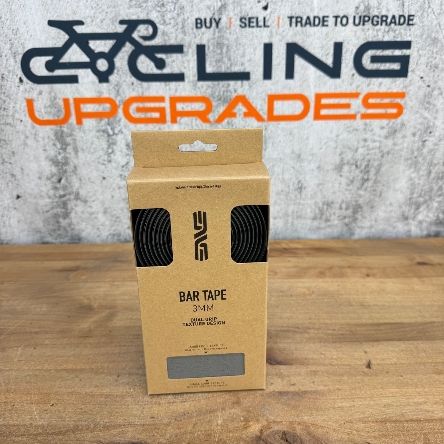 New! Enve Dual Grip Texture 3.0mm 2500mm Cycling Handlebar Bar Tape Grey