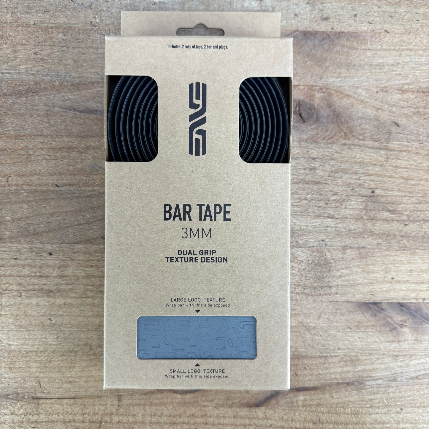 New! Enve Dual Grip Texture 3.0mm 2500mm Cycling Handlebar Bar Tape Grey