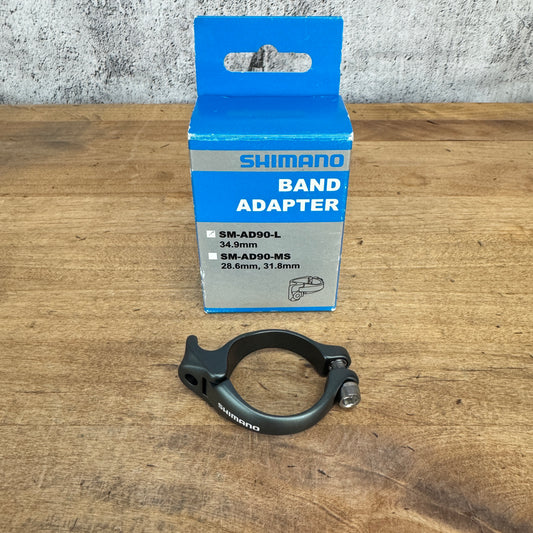 New! Shimano SM-AD90-L Band Adaper 34.9mm Clamp for Braze-on Front Derailleur