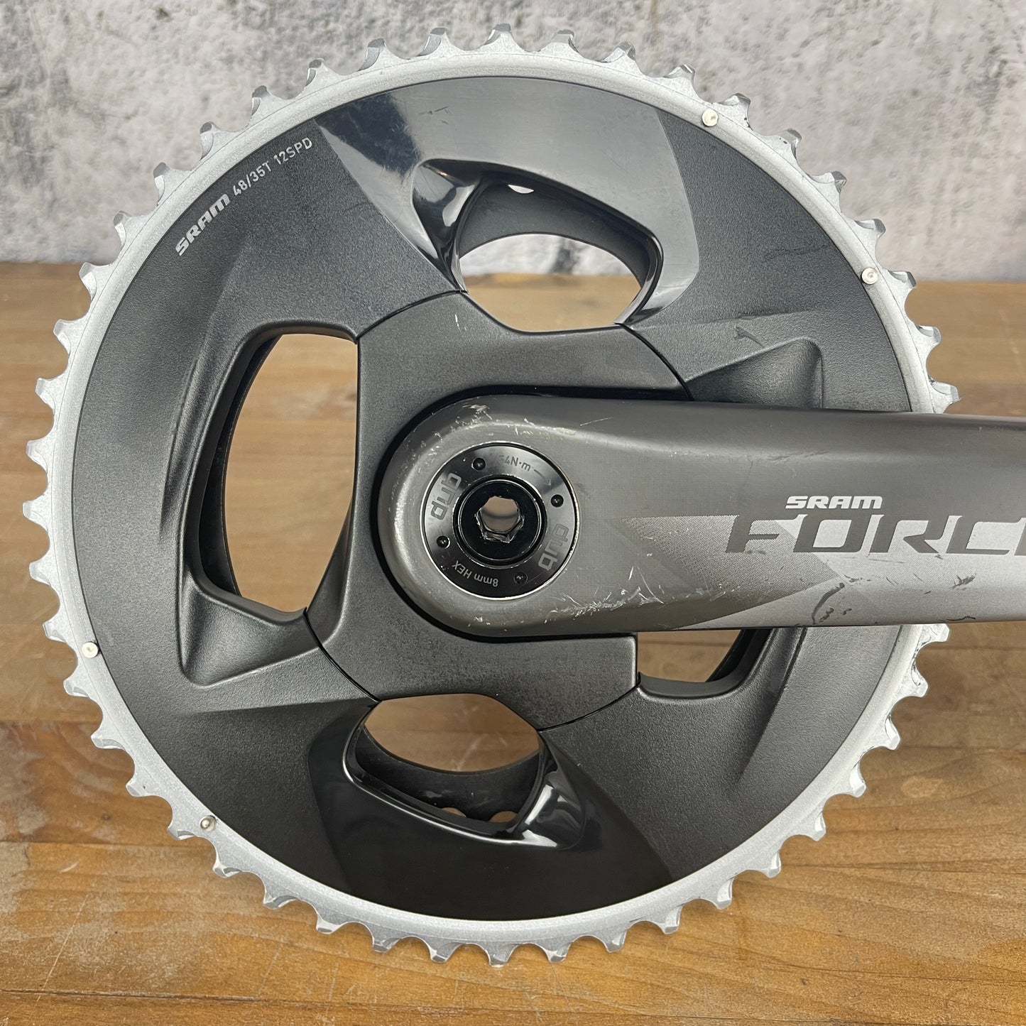 SRAM Force AXS 175mm 48/35t 12-Speed DUB 29mm Spindle Carbon Bike Crankset