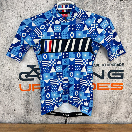 Black Sheep Essentials Firm Fit Blue Women's Small Cycling Jersey