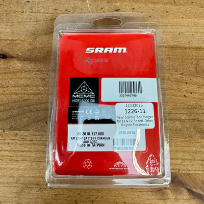 New! Sram eTap Battery Charger for 11 & 12-Speed