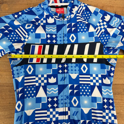 Black Sheep Essentials Firm Fit Blue Women's Small Cycling Jersey