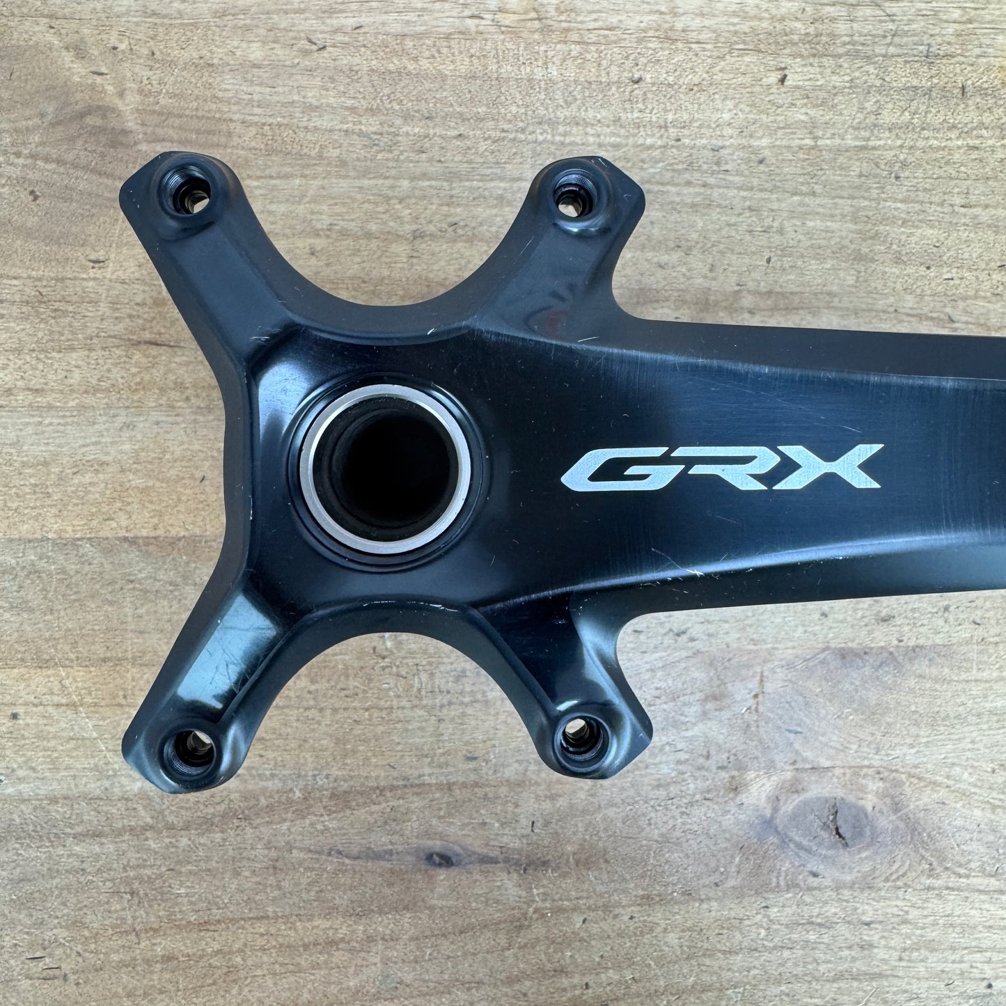 Shimano GRX FC-RX810 172.5mm Alloy 24mm 4-Bolt Crankset without Chainrings 576g