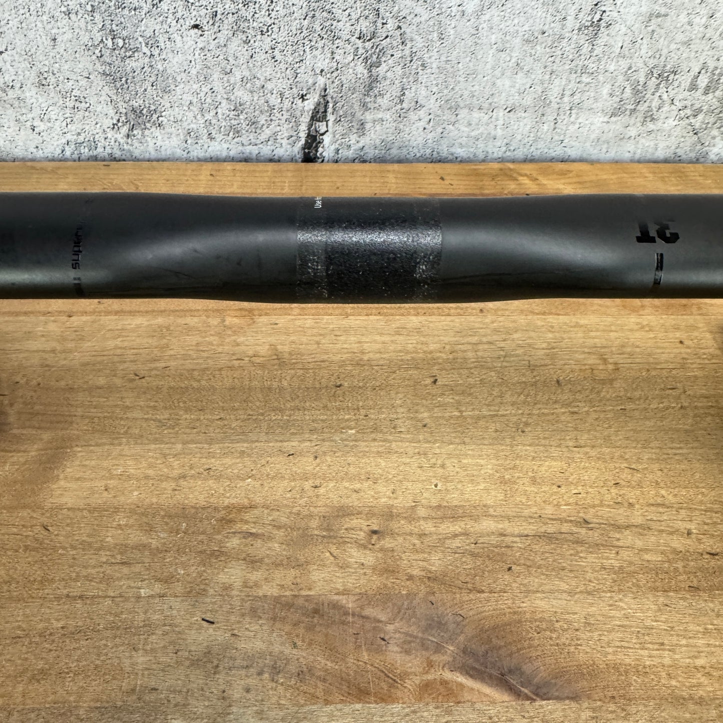 Low Mile! 3T Superergo LTD 38cm 31.8mm Carbon Bike Handlebar 196g