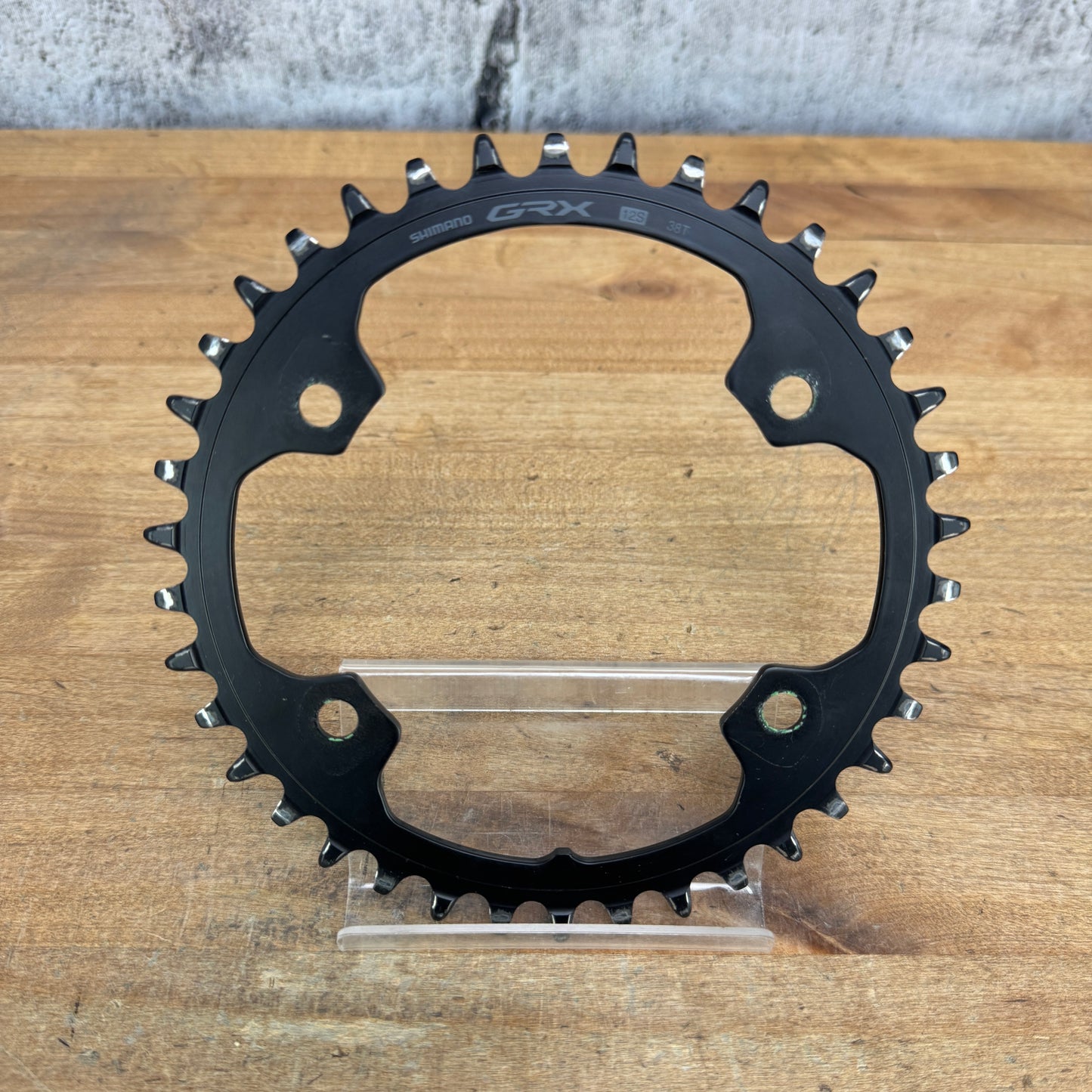 Shimano GRX 38t 12-Speed 1x 110mm 4-Bolt Single Bike Chainring 133g