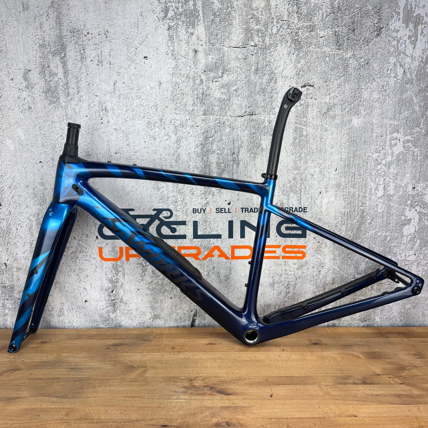 Ridden Once! 2022 Specialized S-works Diverge 52cm Carbon Disc Brake Frameset 2435g