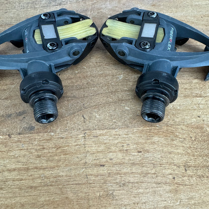 Time Fiberflex Steel Spindle Clipless Road Bike Pedals No Cleats 263g