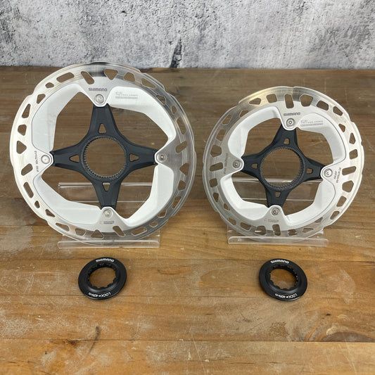 Shimano XT RT-MT800 Center Lock 160/140mm Bike Disc Brake Rotors 215g