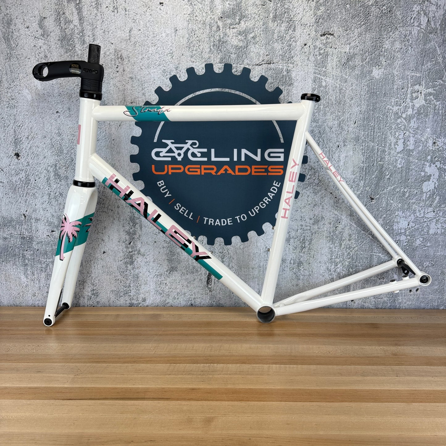 New! 2025 Haley Strada Miami Vice 57cm Titanium Disc Frameset 700c 2508g