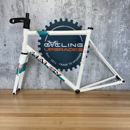 New! 2025 Haley Strada Miami Vice 57cm Titanium Disc Frameset 700c 2508g