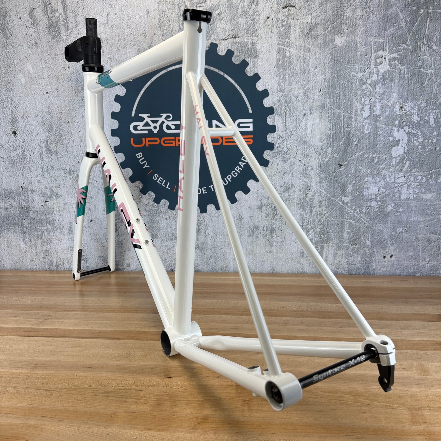 New! 2025 Haley Strada Miami Vice 57cm Titanium Disc Frameset 700c 2508g