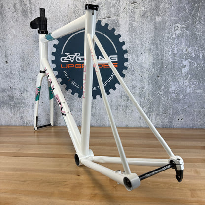 New! 2025 Haley Strada Miami Vice 57cm Titanium Disc Frameset 700c 2508g