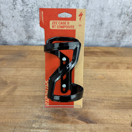 New! Specialized Zee Cage II Right Side Loader Composite Gloss Black MSRP $25