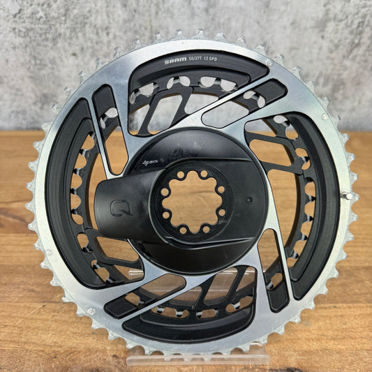 SRAM Red AXS D1 Quarq 50/37t 12-Speed 8-Bolt Power Meter Chainring Set 277g