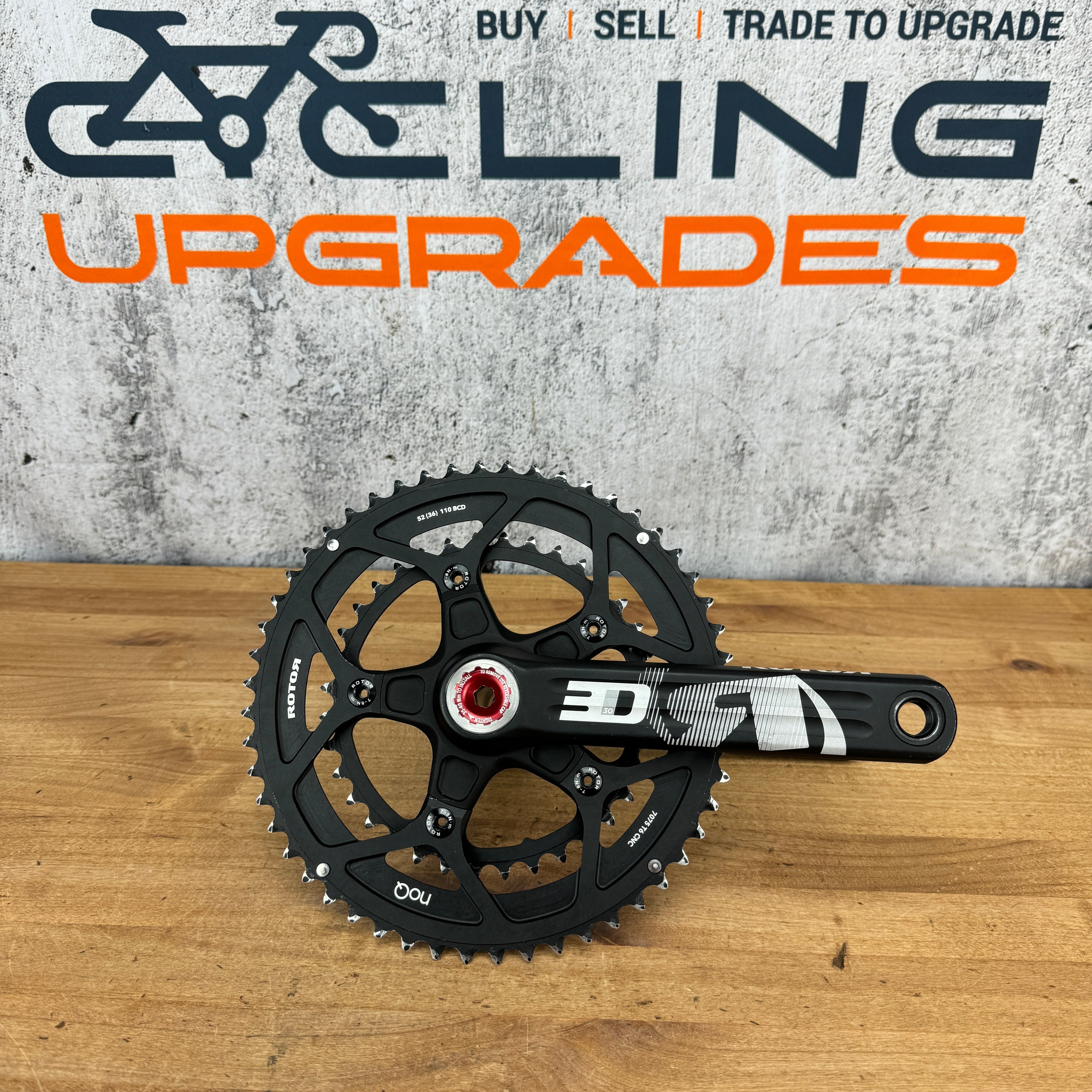 Rotor 3d30 road crankset hotsell