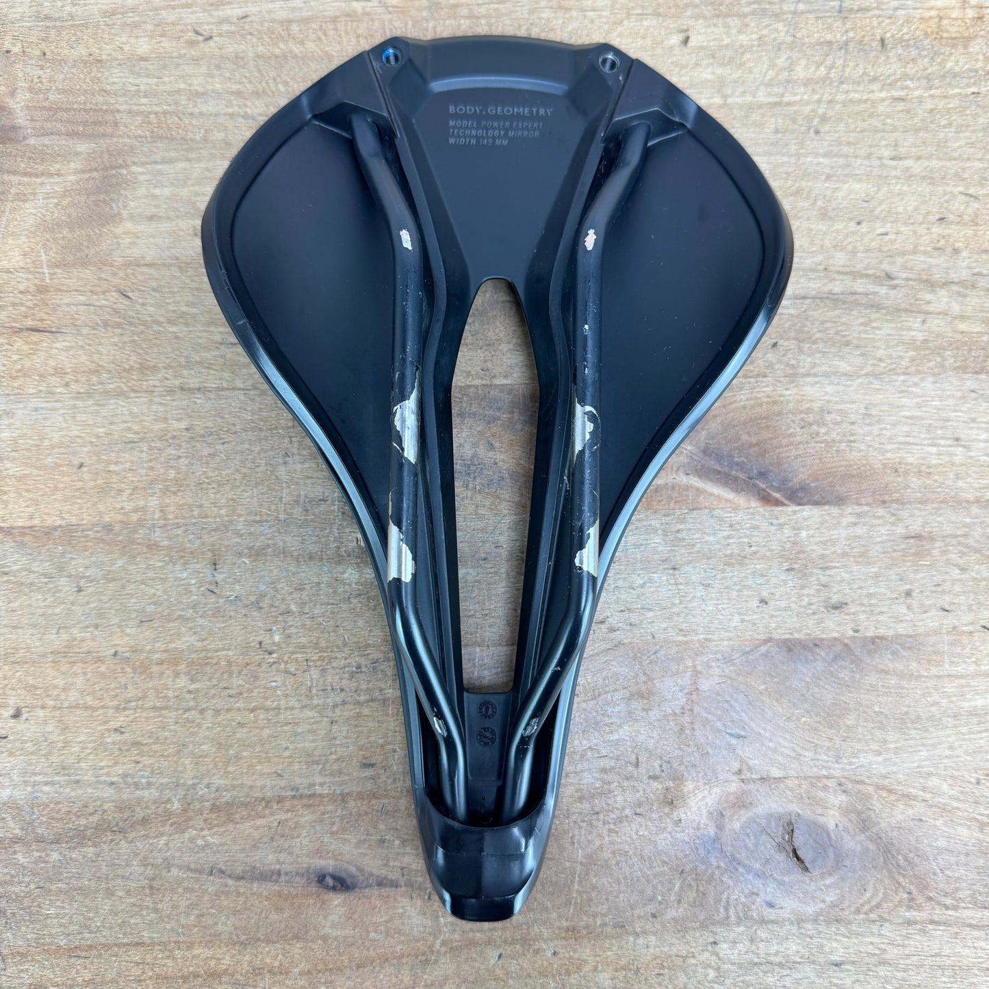 Specialized Power Expert 143mm 7x7mm Hollow-Ti Rails Bike Saddle 218g