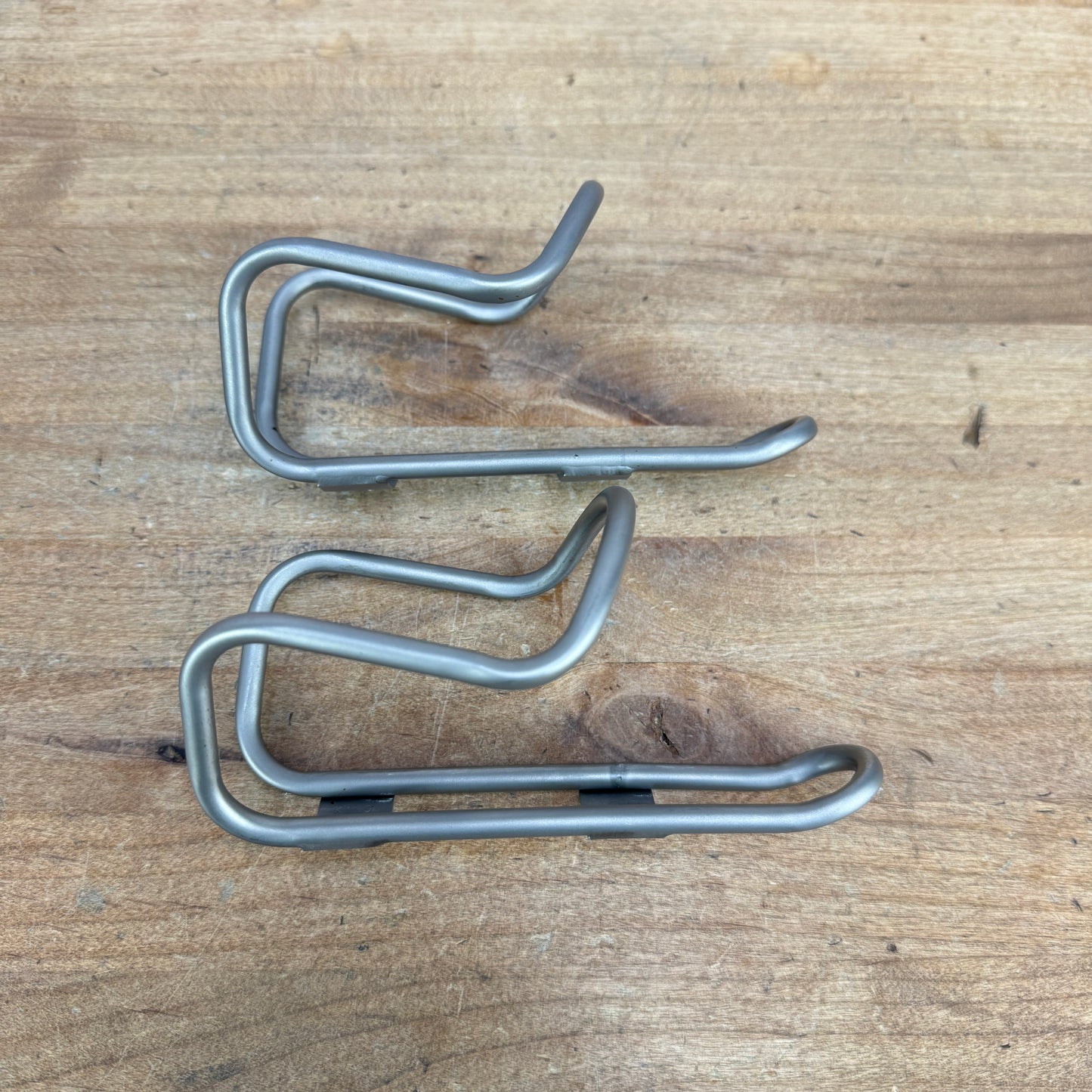 Silca Sicuro Titanium Pair Bike Water Bottle Cages 57g