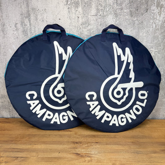 Pair Campagnolo Padded Road MTB Gravel Cycling Wheel Bags 700c / 29"
