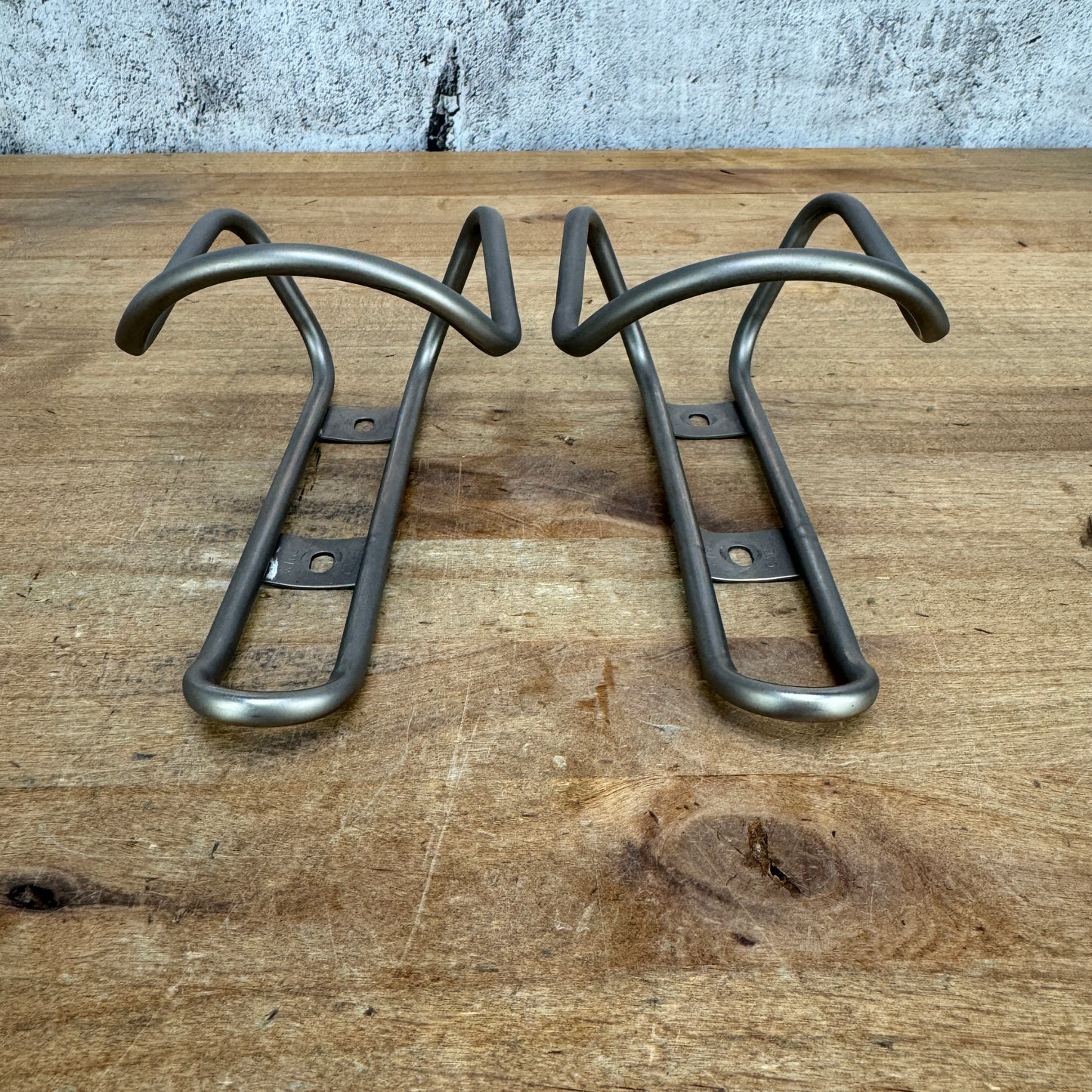 Silca Sicuro Titanium Pair Bike Water Bottle Cages 57g