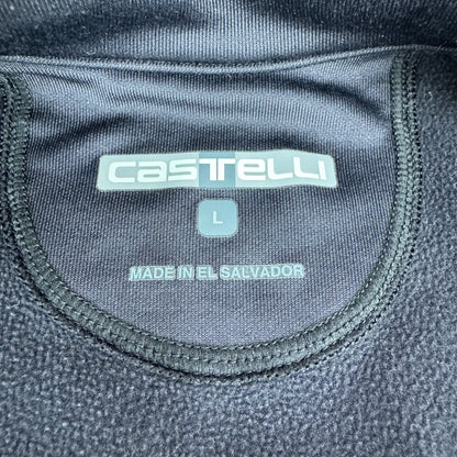 Castelli Black Men's Large Cycling Jacket w/Pockets