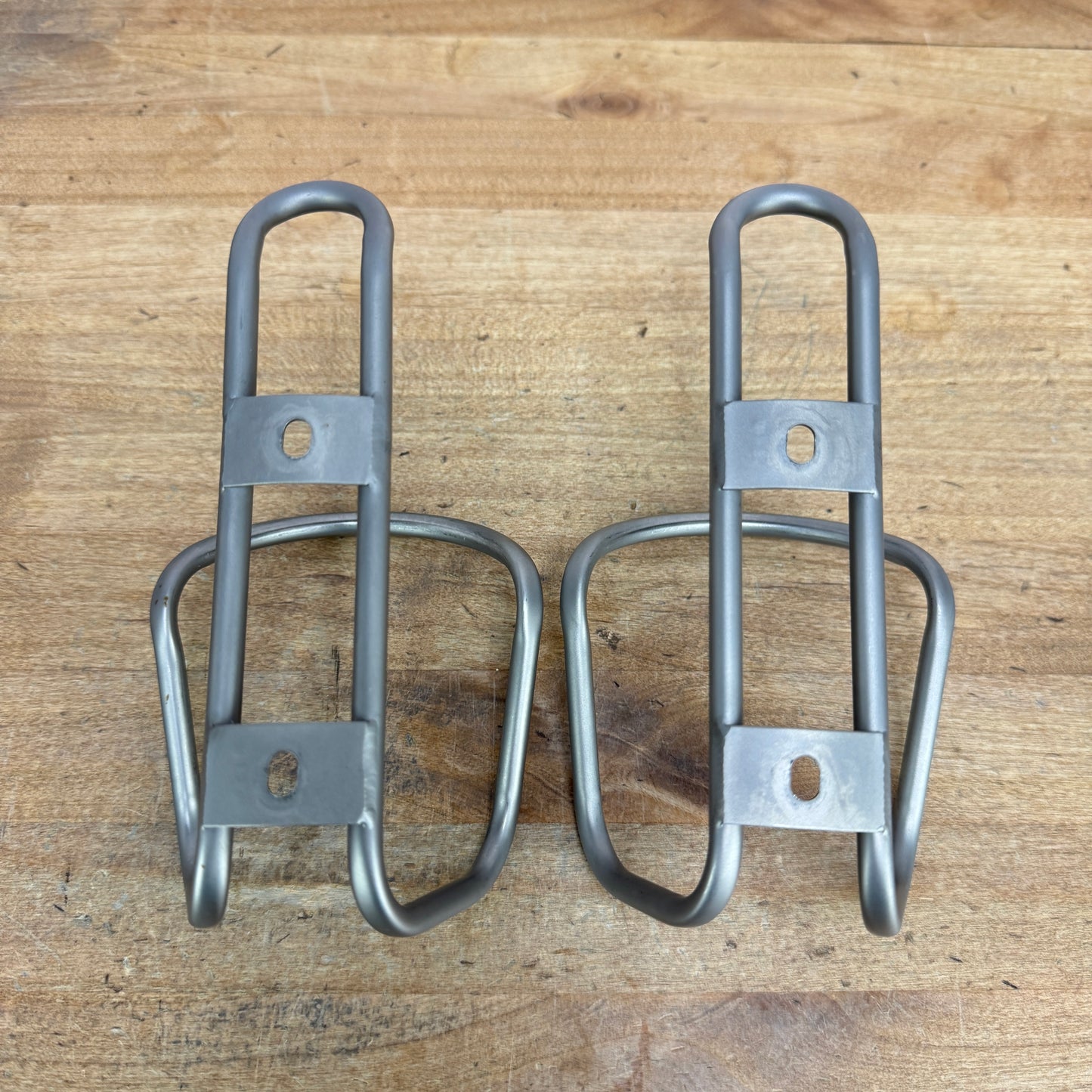 Silca Sicuro Titanium Pair Bike Water Bottle Cages 57g